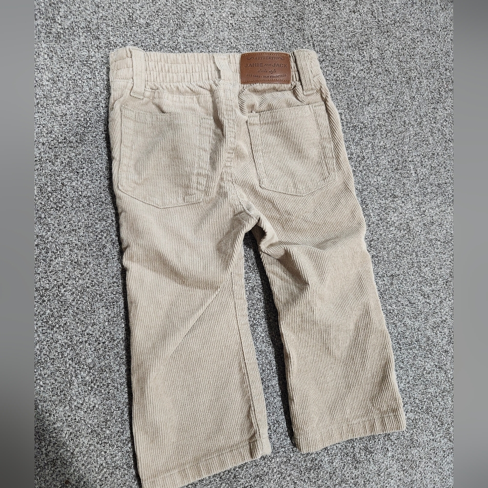 Janie & Jack tan corduroy pants